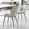 Foyer dining chair with perforated backrest - myhome Foyer dining chair with perforated backrest